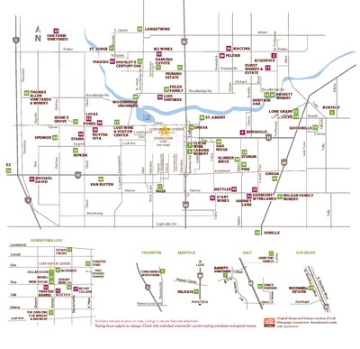 Downloadable Wine Map of Lodi AVA